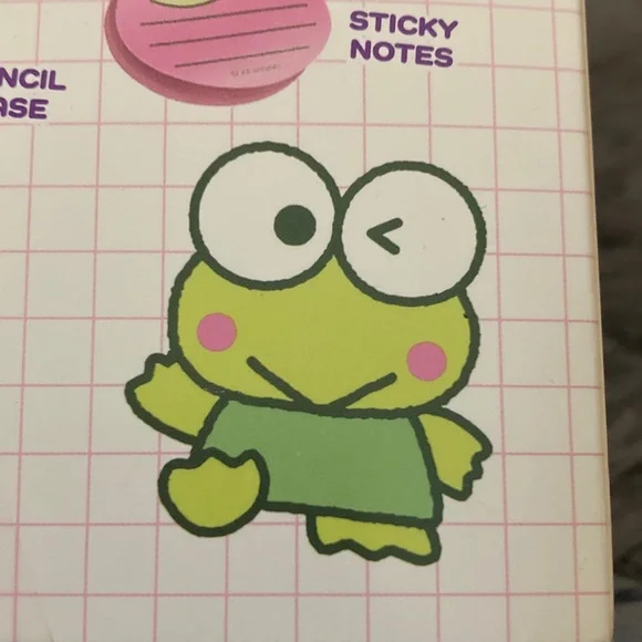 Keroppi Backpack - Green and Pink - Picture 2 of 16